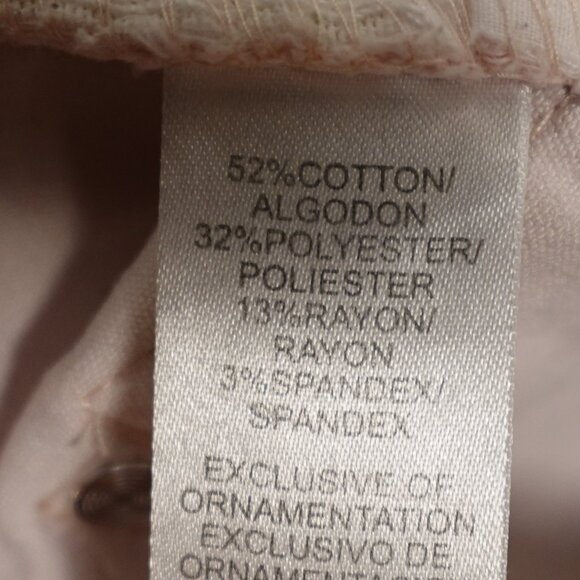 Democracy jeans Ab Technology mid rise skinny ankle women's 4 pink - Picture 11 of 11